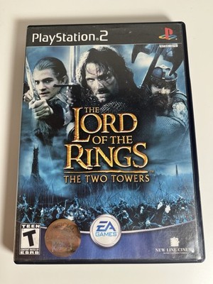 The Lord of The Rings: The Two Towers (Sony PlayStation 2, 2002) CIB, Tested