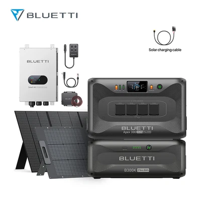 BLUETTI Apex 300 2764.8Wh 3840W Versatile Power Station with Solar Kits Optional