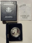 1999 P US Proof Silver Eagle $1 Original Box/Coa.
