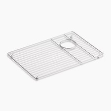 KOHLER K-6238-ST Riverby Sink Rack, Stainless Steel 1.00 x 20.38 x 14.13 in 575