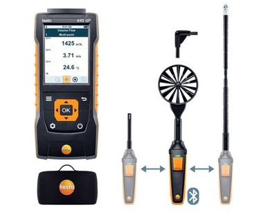 Testo testo 440 Strömungs-Set 2 0563 4410 Anemometer testo