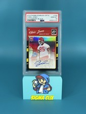 Chris Jones ROOKIE Auto 25/25 BOOKEND PSA 10 2016 Panini Donruss Optic Black ⬛