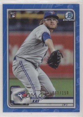 2020 Bowman Chrome Blue Refractor 61/150 Anthony Kay #16 Rookie RC 0a17