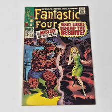 Fantastic Four #66 Marvel 1967 What Lurks Behind the Beehive? Origin of Him Fine