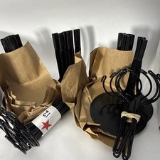 Pack of 17 Kaiser 2075 Black Coated Doll Stand, 6.5" - 11" Dolls Action Figures
