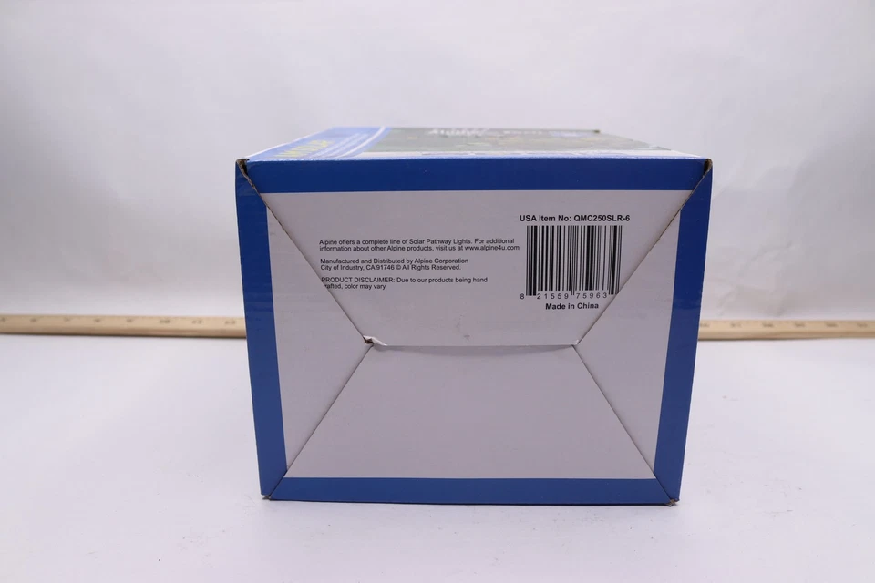 (6-Pk) Solaris Powered LED Torch Stakes Solar Pathway Light Black QMC250SLR-6 - Image 2 of 4