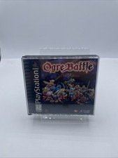 Sony PlayStation PS1 Game Ogre Battle [Limited Edition] W/stickers & Manual