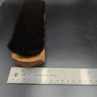 USMC #271 Military Shoe Shine Brush Horse Hair Wood Vtg 8" — photo 5