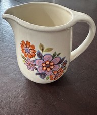 Vintage 1970’s Romanian Floral Jug Stamped