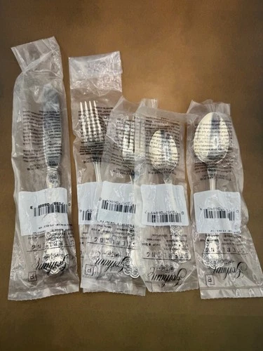 Buttercup Gorham Sterling Silver 5 Piece Setting New in old Wrappers