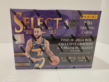 2022-23 Panini Select Basketball Trading Card Mega Box - 10 Cracked Ice Prizm 🔥