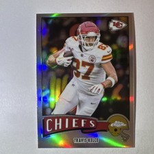Topps Chrome Refractor #1975-17 Travis Kelce Kansas City Chiefs Football 2025