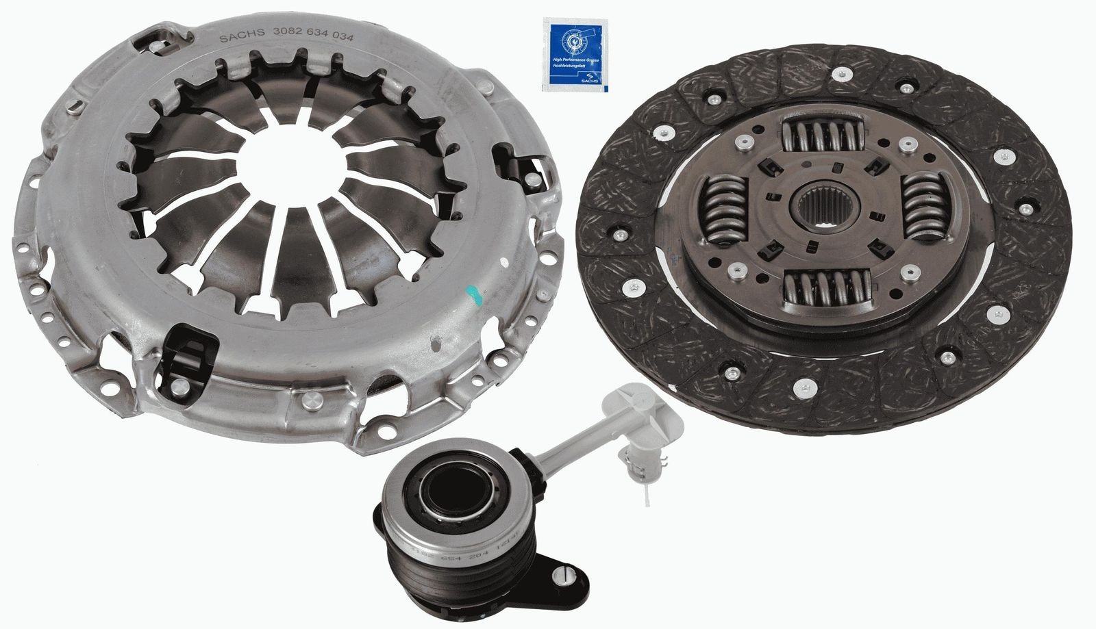 SACHS Clutch Kit 3000 990 580 For RENAULT MEGANE III 2008 on