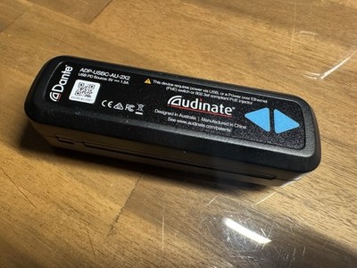 Audinate Dante AVIO Analog Input Adapter   ADP-USBC-AU-2X2   Dante USB C