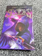 Joseph Delaney The Spooks Destiny HB DJ 1st Edition hand signed