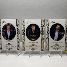 2025-26 UPPER DECK FLAIR TROPHY ROOM ( 3 Card ) MACKINNON / KUCHEROV / KOPITAR
