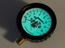 Longacre Gid Tire Pressure Gauge 2.5 2-12 15 Psi Replacement Head 14 Npt