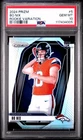 2024 Panini Prizm Silver Rookie Variation PSA 10 Bo Nix Broncos SP JT2