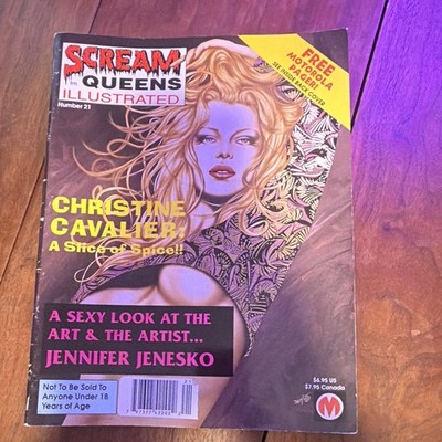 Scream Queens Illustrated Magazine #21 Illustrated Christine Cavalier Jenesko