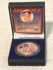 2000 AMERICAN SILVER EAGLE DOLLAR FULL-COLOR WALKING LIBERTY .999 FINE SILVER