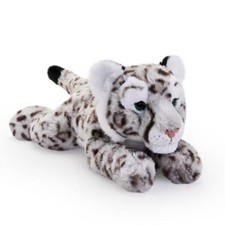 FAO Schwarz 22" Sweet Lying Snow Leopard Toy Plush