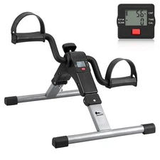Folding Pedal Exerciser - Mini Exercise Bike Under Desk Bike Pedal Exerciser
