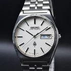 Vintage Seiko LORD Quartz 7583-7000 white / OH, Serviced