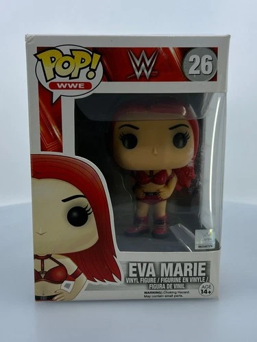 Funko POP! WWE Eva Marie #26 Vinyl Figure DAMAGED BOX SEE PICS