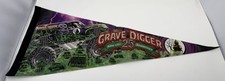 Monster Jam Grave Digger Monster Truck 25th Anniversary Pennant 2006