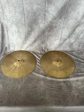 Paiste Signature Series 13” High hats Pair Sold As Lot