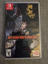 My Hero One's Justice -Nintendo Switch Case Only For Replacement Or Missing Case