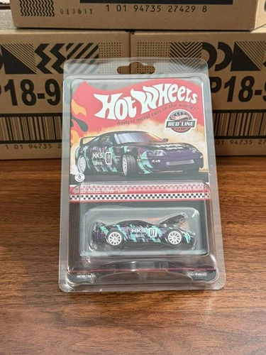 Hot Wheels Red Line Club 1997 Toyota Supra HKS Super Oil 1:64 Diecast Car