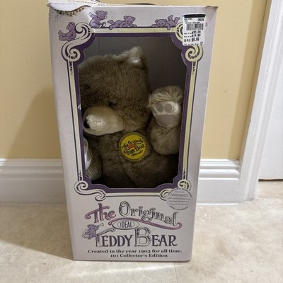 VTG Ideal The Original Teddy Bear 1978 Collector's Edition Stuffed Animal Plush