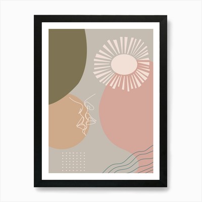 Abstract Painting 1 Art Print Framed Wall Art Poster Canvas Print Picture