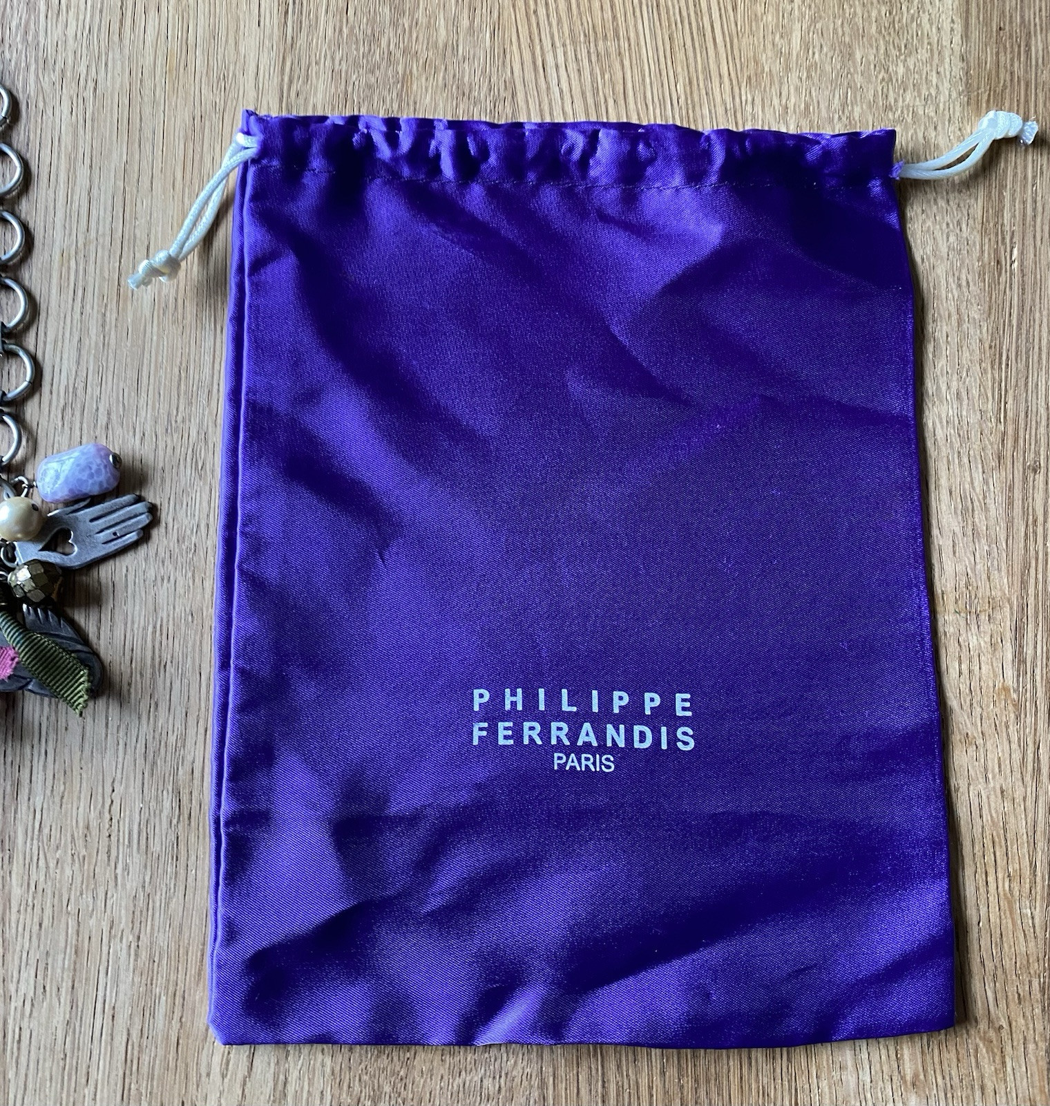 PHILIPPE FERRANDIS Signed Silver Multi-Charm & Be… - image 4