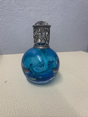 RARE  La Tee Da Blue Mist Fragrance Lamp  under The Sea  6.5 