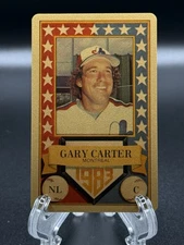 1983 Perma-Graphics Gary Carter All-Star Gold