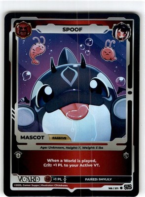 VCard Divine Chaos First Edition  Mascot Holo Foil   Spoof