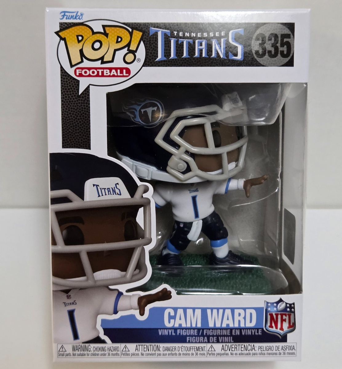 CAM WARD - Tennessee Titans - Funko Pop! NFL #335 Vinyl Figure NEW