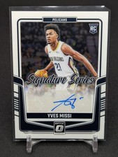 2024-25 Panini Donruss Optic - Signature Series Yves Missi,  #SS-MIS (AU, RC)