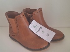 Girls Tan Chelsea Boots Size Uk 8 Eur 26 By George Asda BNWT