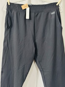 Victoria&rsquo;s Secret PINK Sport Jogger Size large Black Ultimate Elastic Waist NWT
