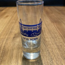 VINTAGE defunct MICKEY MANTLE's NYC  Restaurant souvenir Shooter Shot Glass
