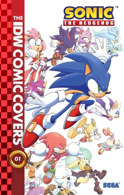 Sonic the Hedgehog The IDW Comic Covers by Adam Bryce Thomas HARDBACK - Image 3