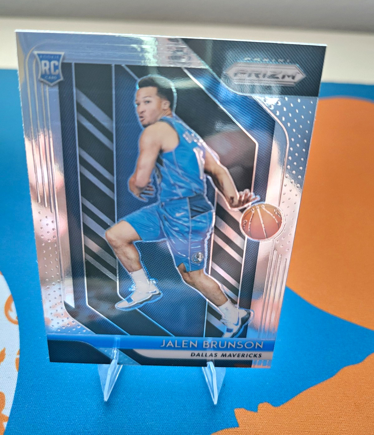 Panini 2018-19 Prizm Jalen Brunson RC Rookie #250 Dallas Mavericks Basketball