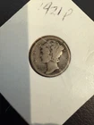 1921-P  Mercury Dime !!!! ( KEY Coin !!!!)  VG !!!!!