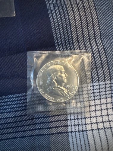 1963-P Franklin Half Dollar SILVER PROOF from Original Mint Set