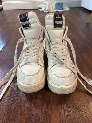 Size 11 - Rick Owens x Converse DRKSHDW TURBOWPN Mid Egret
