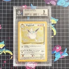 2000 Pokemon TCG Base Set 2 Wigglytuff Holo Rare 19/130 BGS 9 Ear Swirl