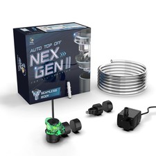 Auto Top Off System for Saltwater Reef Tank, Dual Optical Sensor ATO with Bui...